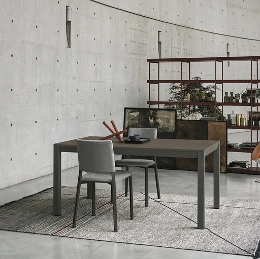 Tavolo allungabile Space in materico calce di Sedit