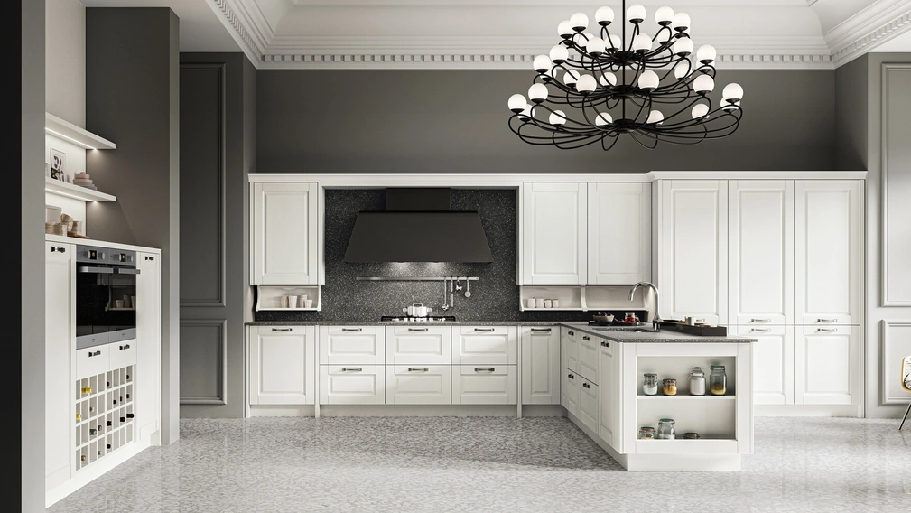 Cucina Classica con penisola Asolo 04 di Arredo3