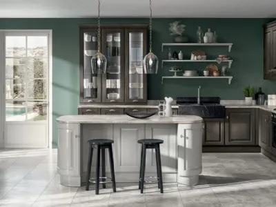Cucina Classica Baltimora in Frassino Londra di Scavolini