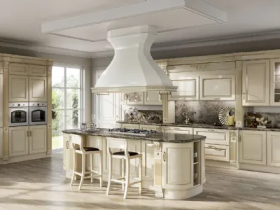 Cucina Classica Baltimora Laccato opaco Beige di Scavolini