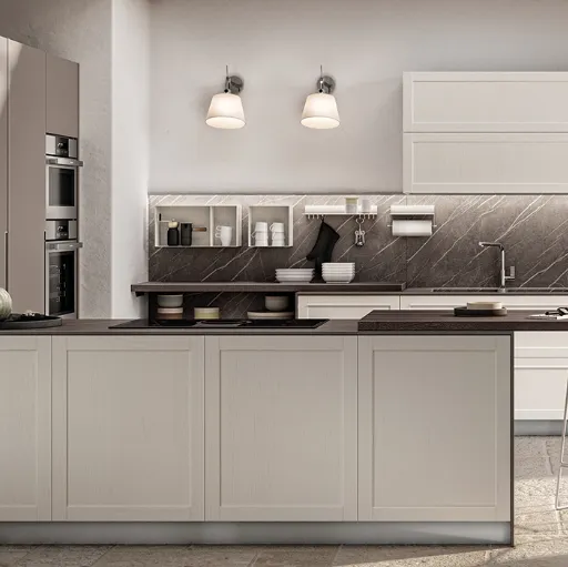 Cucina Moderna Carattere Dark Pulpis di Scavolini