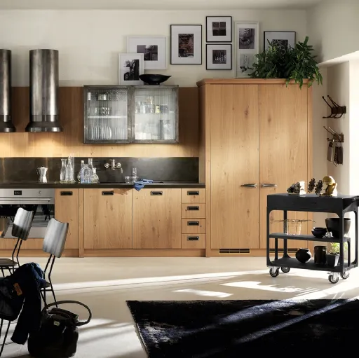 Cucina Moderna Diesel Social Kitchen in Ruxe Wood di Scavolini