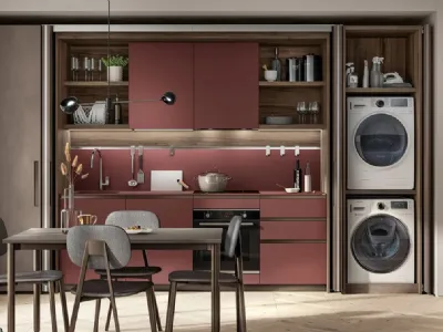 Cucina Boxi Rosso Jaipur di Scavolini