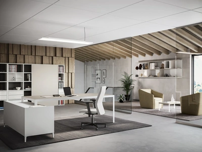 Scrivania Direzionale D1 Executive 03 di Colombini Office