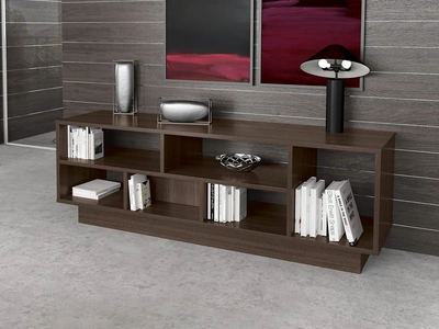 Mobile Ufficio Libreria Bassa Forma in melaminico di Compir