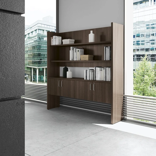 Mobile Ufficio Libreria a muro Forma di Compir