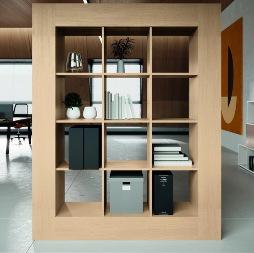 Mobile Ufficio Libreria Stratos in melaminico di Compir