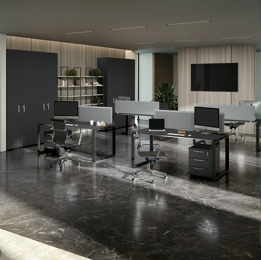 Scrivania Operativa Loft anello chiuso di Colombini Office