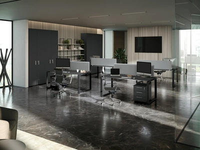 Scrivania Operativa Loft anello chiuso di Colombini Office