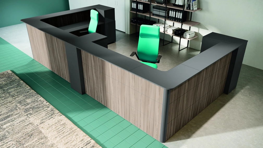 Mobile Ufficio Reception Stratos di Compir