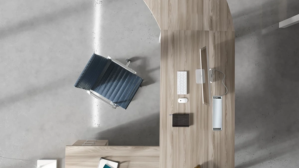 Scrivania Direzionale Cubo Olmo di Compir