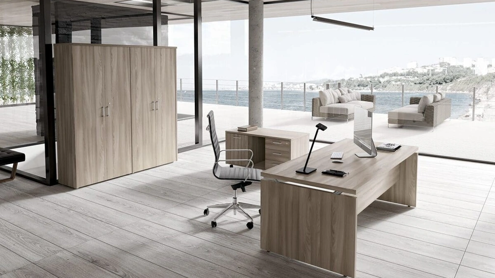 Scrivania Direzionale Cubo Olmo di Compir