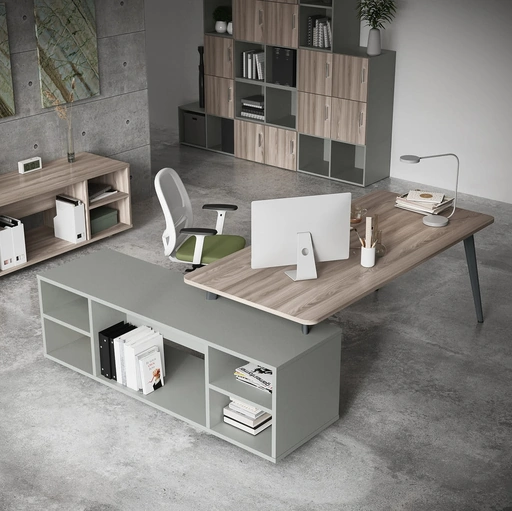 Scrivania Direzionale Rhea finitura Olmo di Compir