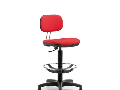 Seduta Attesa Pratico Sgabello in tessuto imbottito di Compir