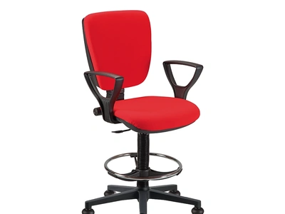 Seduta Operativa Mix in tessuto imbottito di Compir