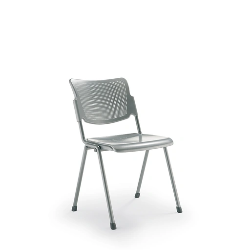 Seduta Ospiti Lamia in lamiera con telaio in acciaio di Compir