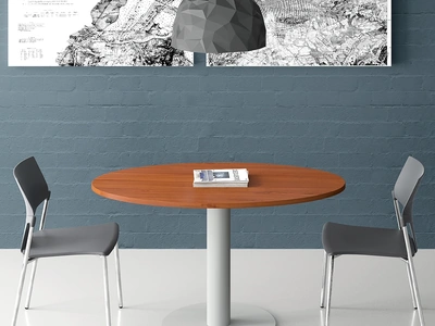 Seduta Ospiti Spring in polipropilene con gambe in acciaio cromato di Compir