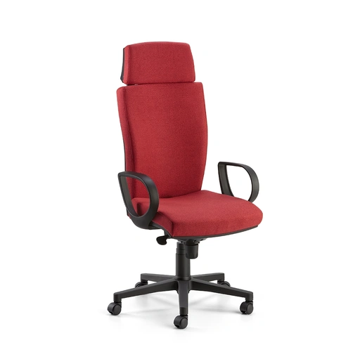 Seduta Operativa Tekna in tessuto imbottito di Compir